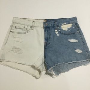 7 For All Mankind Denim cut off  jean Shorts 28